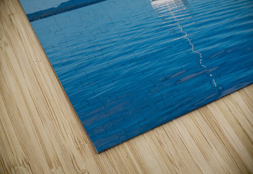 Yacht sailing peacefully across Lake Champlain Steve Heap puzzle