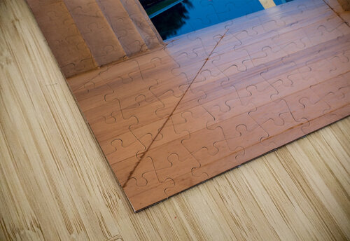 Washington monument reflecting from Jefferson Steve Heap puzzle