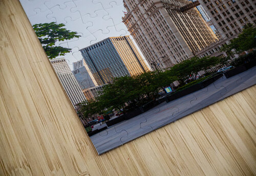 Wrigley building and Trump tower Chicago Steve Heap puzzle