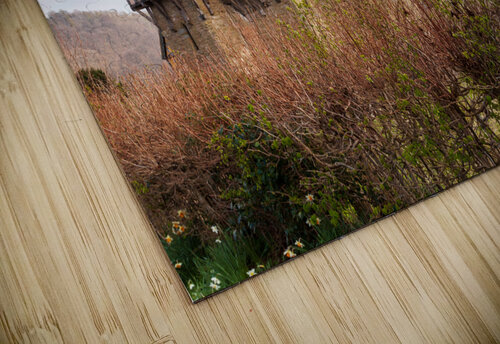Stokesay Castle in Shropshire surrounded by hedge Steve Heap puzzle
