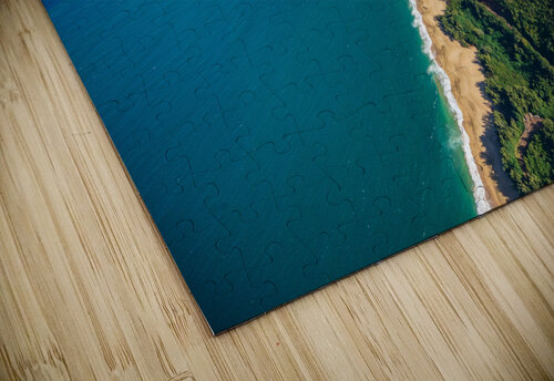 Garden Island of Kauai from helicopter tour Steve Heap puzzle