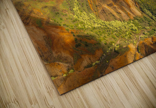 Garden Island of Kauai from helicopter tour Steve Heap puzzle