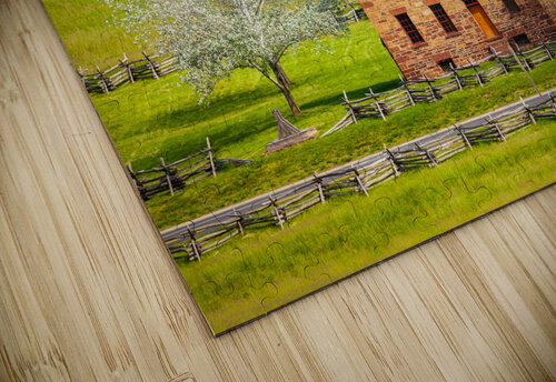 Old Stone House Manassas Battlefield Steve Heap puzzle