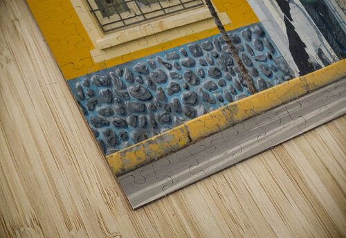 Wall mural on building in Punta Arenas in Chile Steve Heap puzzle