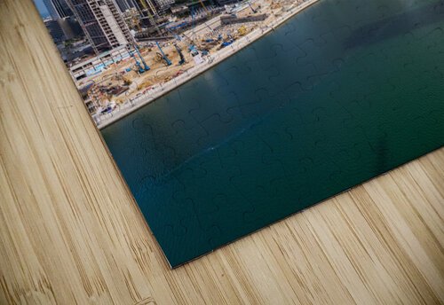 Offices and apartments of Dubai Business Bay with Downtown distr Steve Heap puzzle