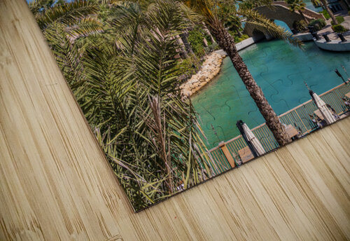 Artificial waterways around Souk Madinat Jumeirah in UAE Steve Heap puzzle