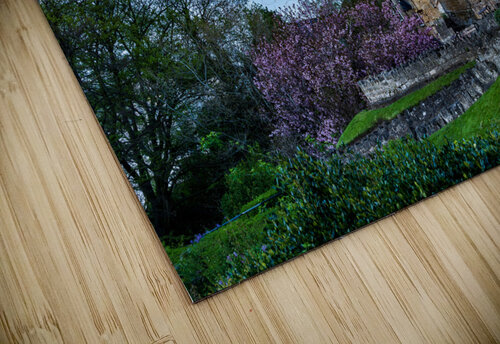 Old stone castle overlooking river in Knaresborough Steve Heap puzzle