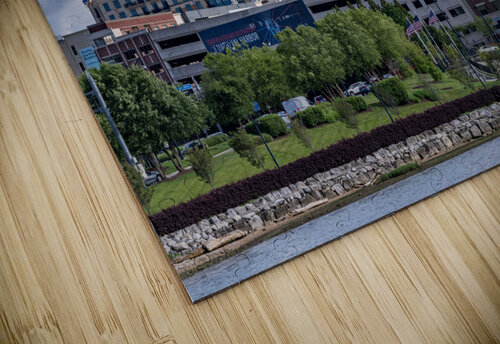 USA Flag flying at National Harbor in Maryland near Washington D Steve Heap puzzle