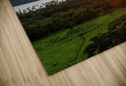 Sunset over Hanalei bay from overlook on the road Steve Heap puzzle