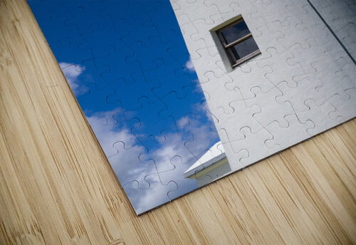 Detail of Kilauae lighthouse against blue sky on Kauai Steve Heap puzzle