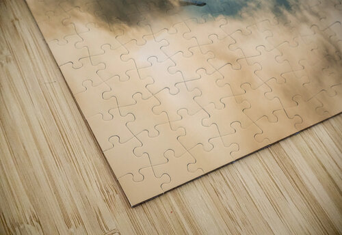 Mist rises from Cheat Lake in the early morning as the sun rises Steve Heap puzzle