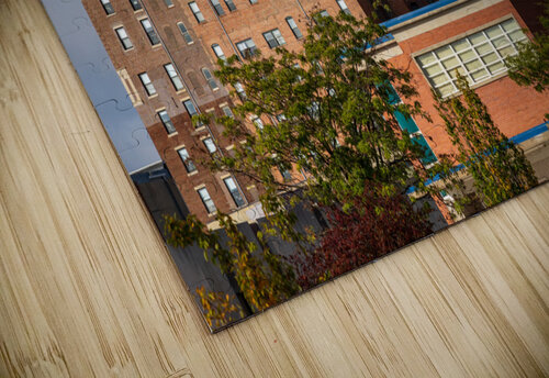 Cityscape of Burlington in Iowa from the Mississippi river Steve Heap puzzle