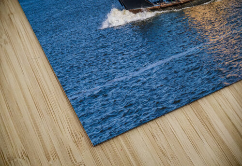 Tug boat or pusher boat leaving Lock and Dam 22 on Mississippi r Steve Heap puzzle