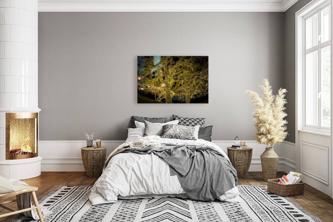 Holiday lights spectacular in Johnson City Texas Reproduction