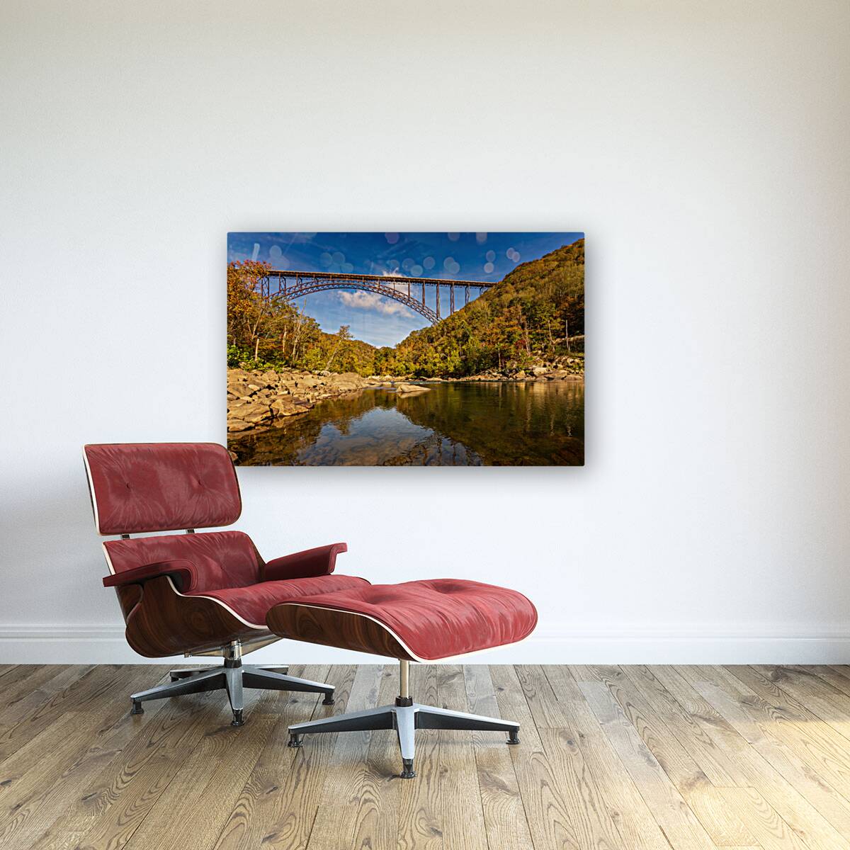 New River Gorge Bridge in West Virginia Reproduction