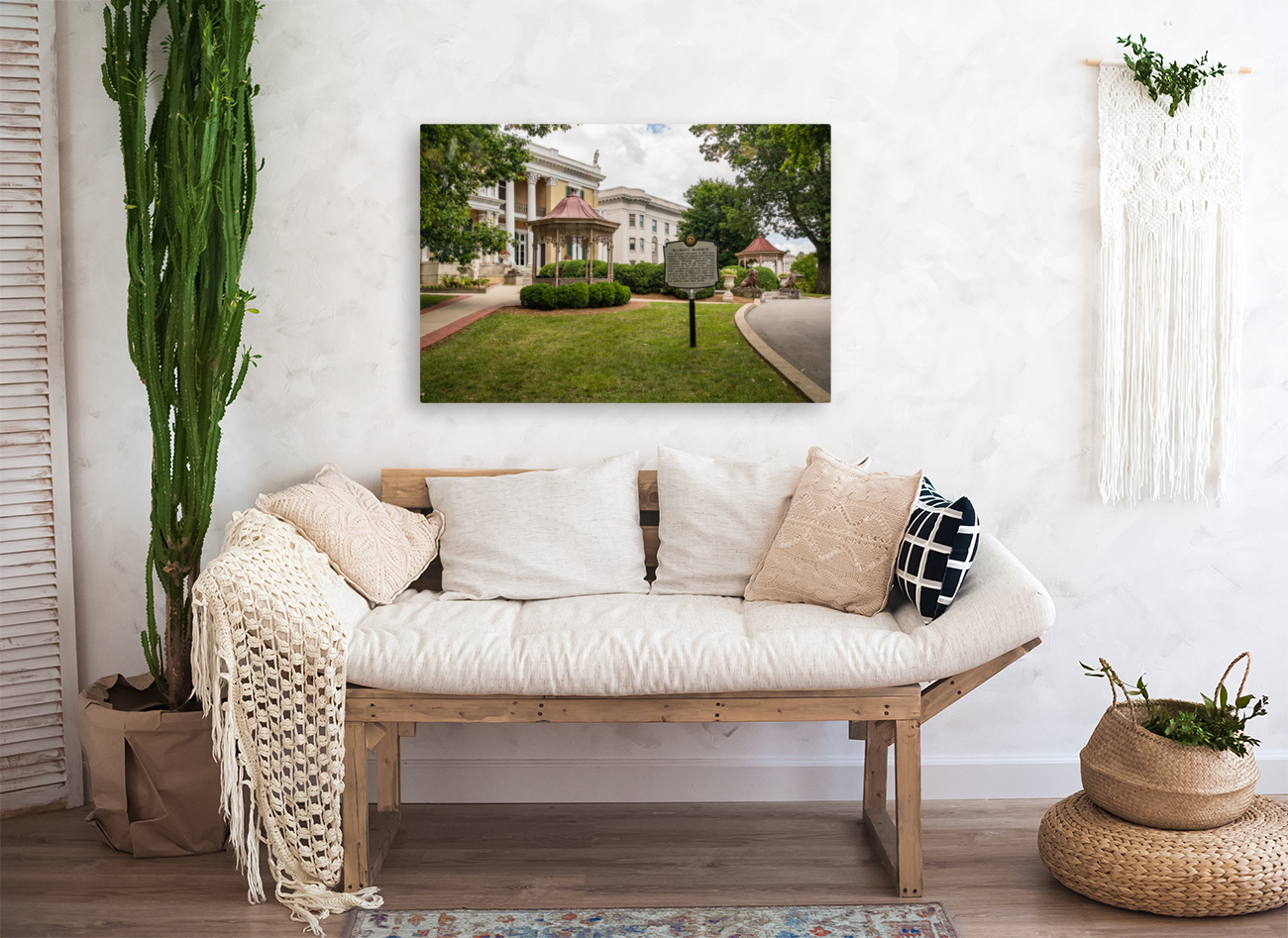 Path to Belmont Mansion in Nashville Tennessee Reproduction