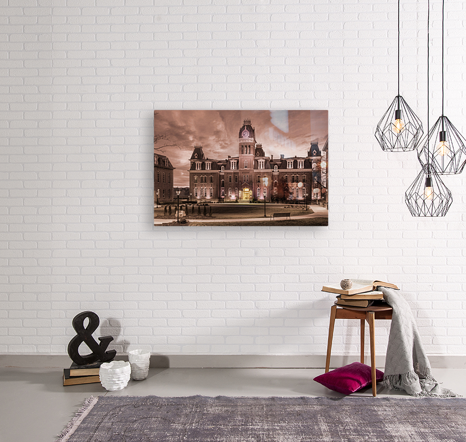 Woodburn Hall at West Virginia University in Morgantown WV Reproduction