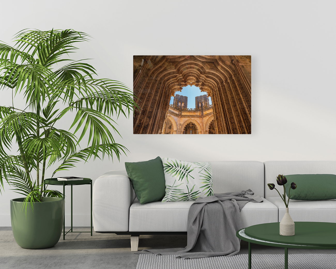 Unfinished chapel at the Monastery of Batalha Reproduction