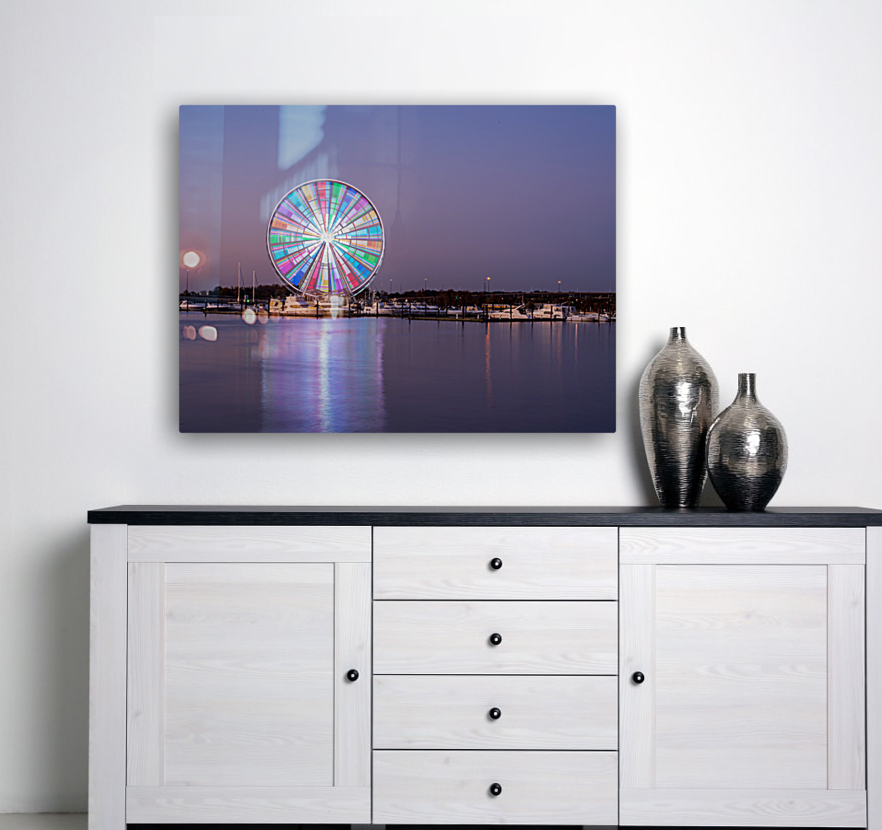 Ferris wheel at National Harbor Washington DC Reproduction