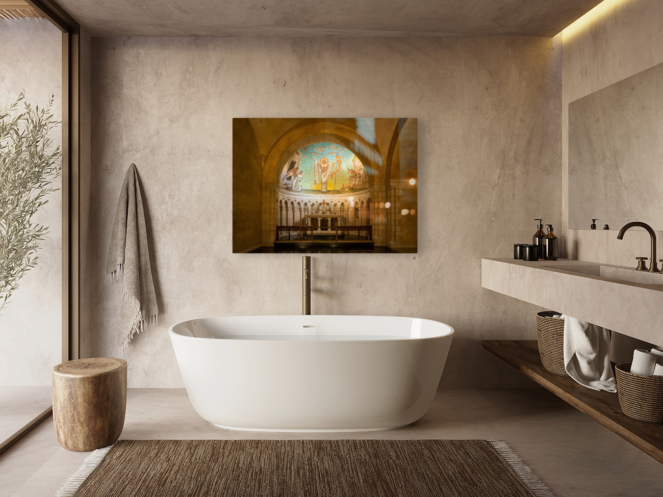 Bethlehem chapel in Washington Cathedral Reproduction