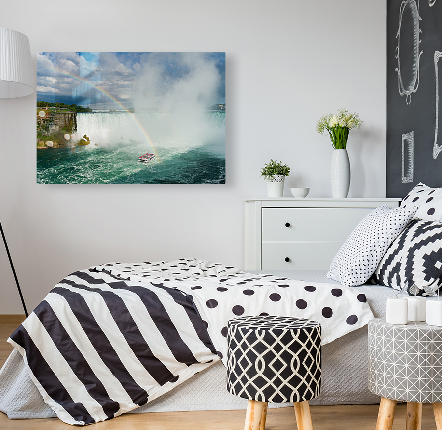 Detail of Canadian or Horseshoe Falls at Niagara Reproduction