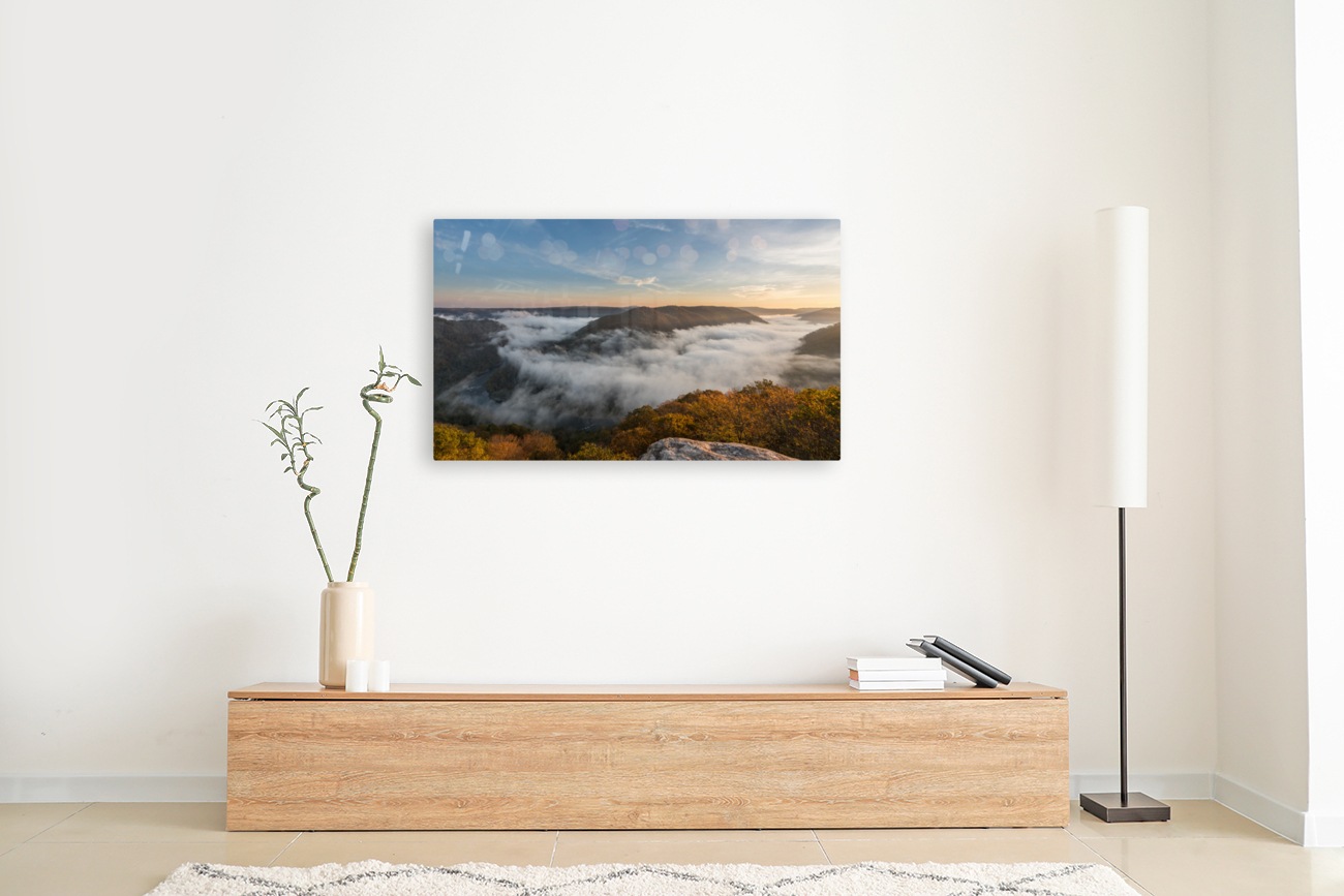 Grandview in New River Gorge Reproduction