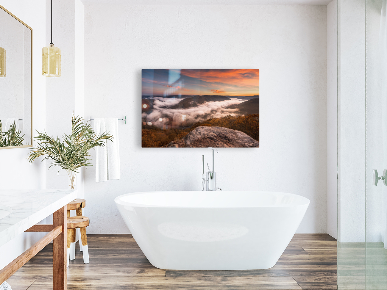 Grand View in New River Gorge Reproduction