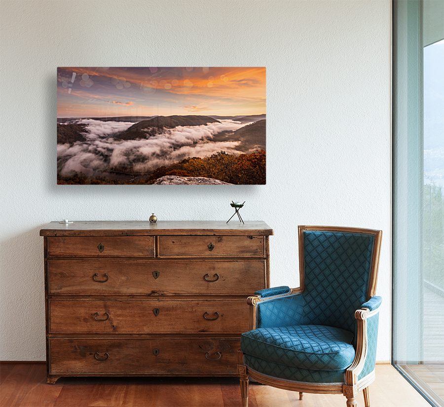 Grand View in New River Gorge Reproduction