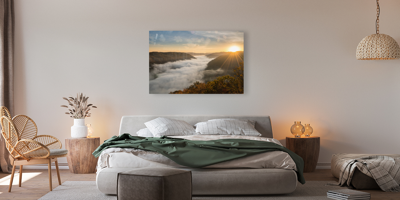 Grandview in New River Gorge Reproduction