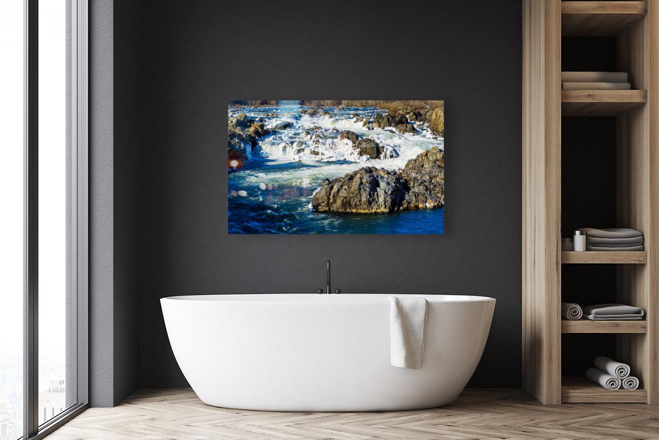 Great Falls on Potomac outside Washington DC Reproduction