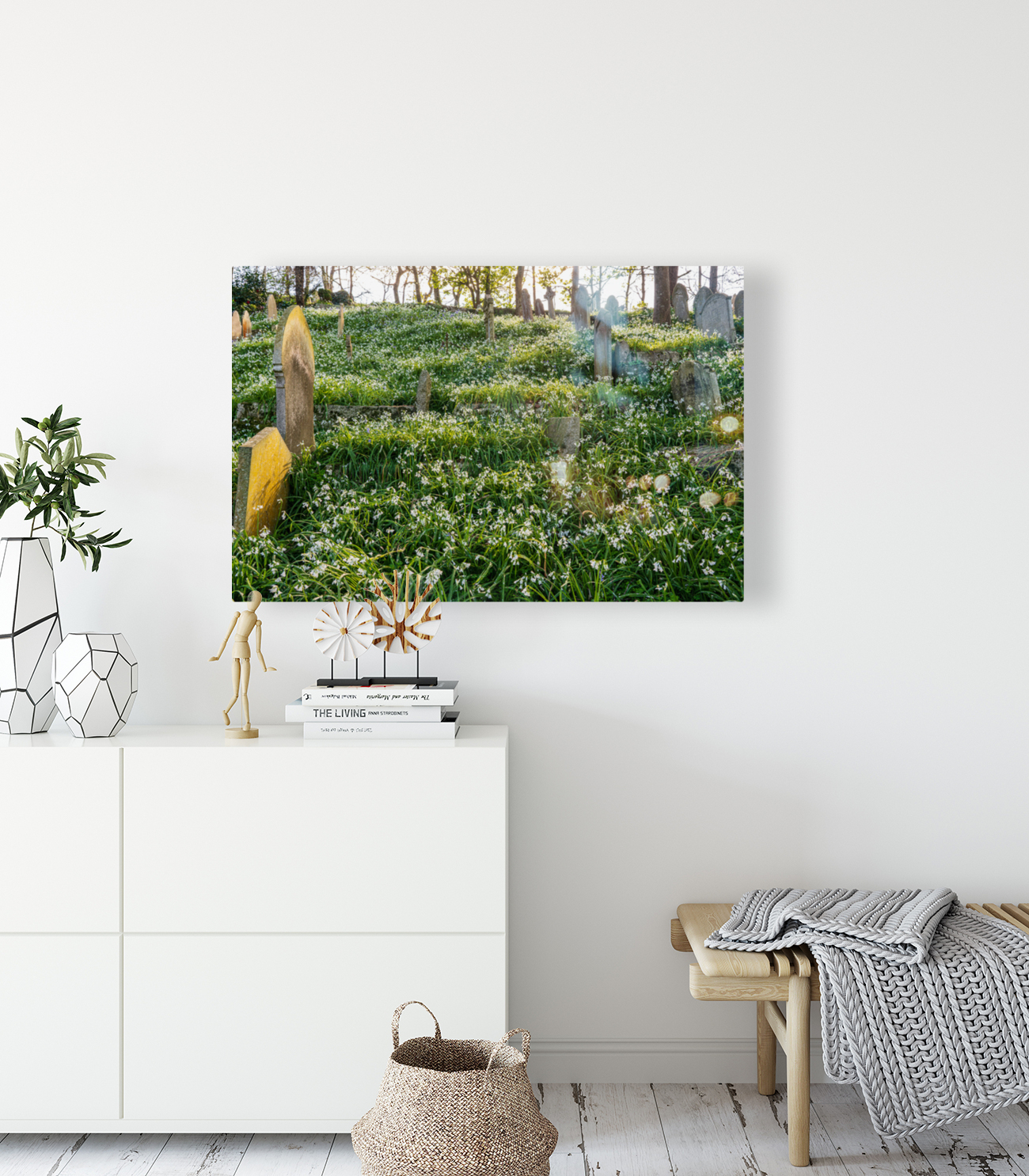 St Just in Roseland parish church in Cornwall UK Reproduction