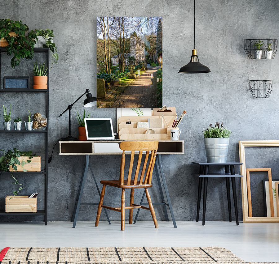 St Just in Roseland parish church in Cornwall UK Reproduction