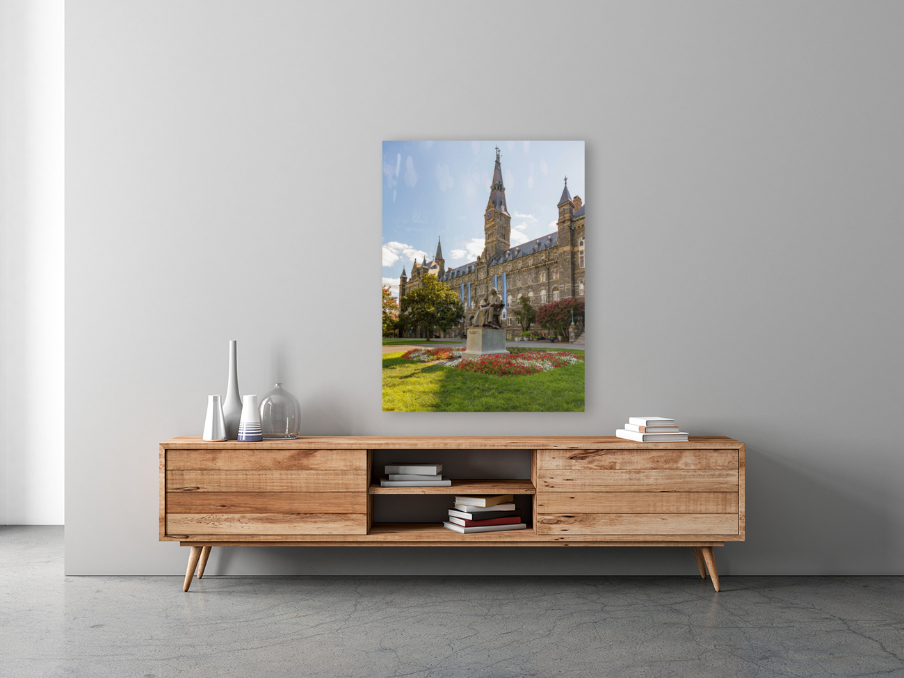 John Carroll Statue Healy Hall Georgetown University Reproduction