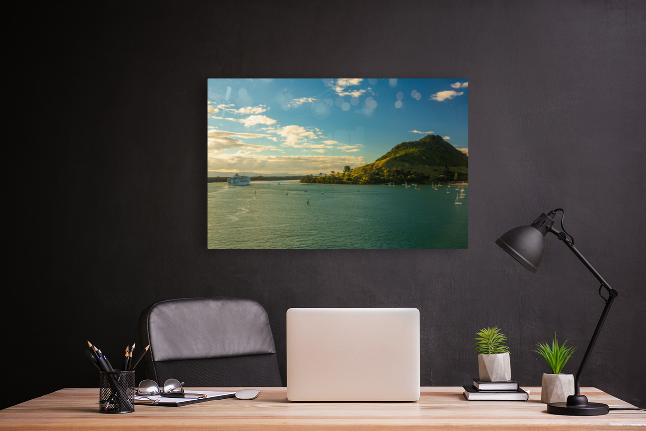 The Mount at Tauranga in NZ Reproduction