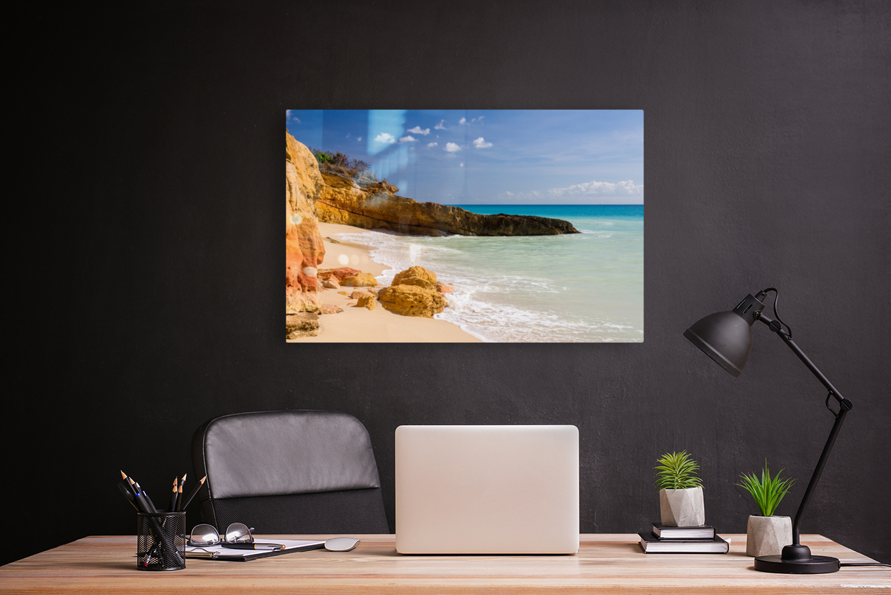 Cupecoy Beach Sint Maarten Reproduction