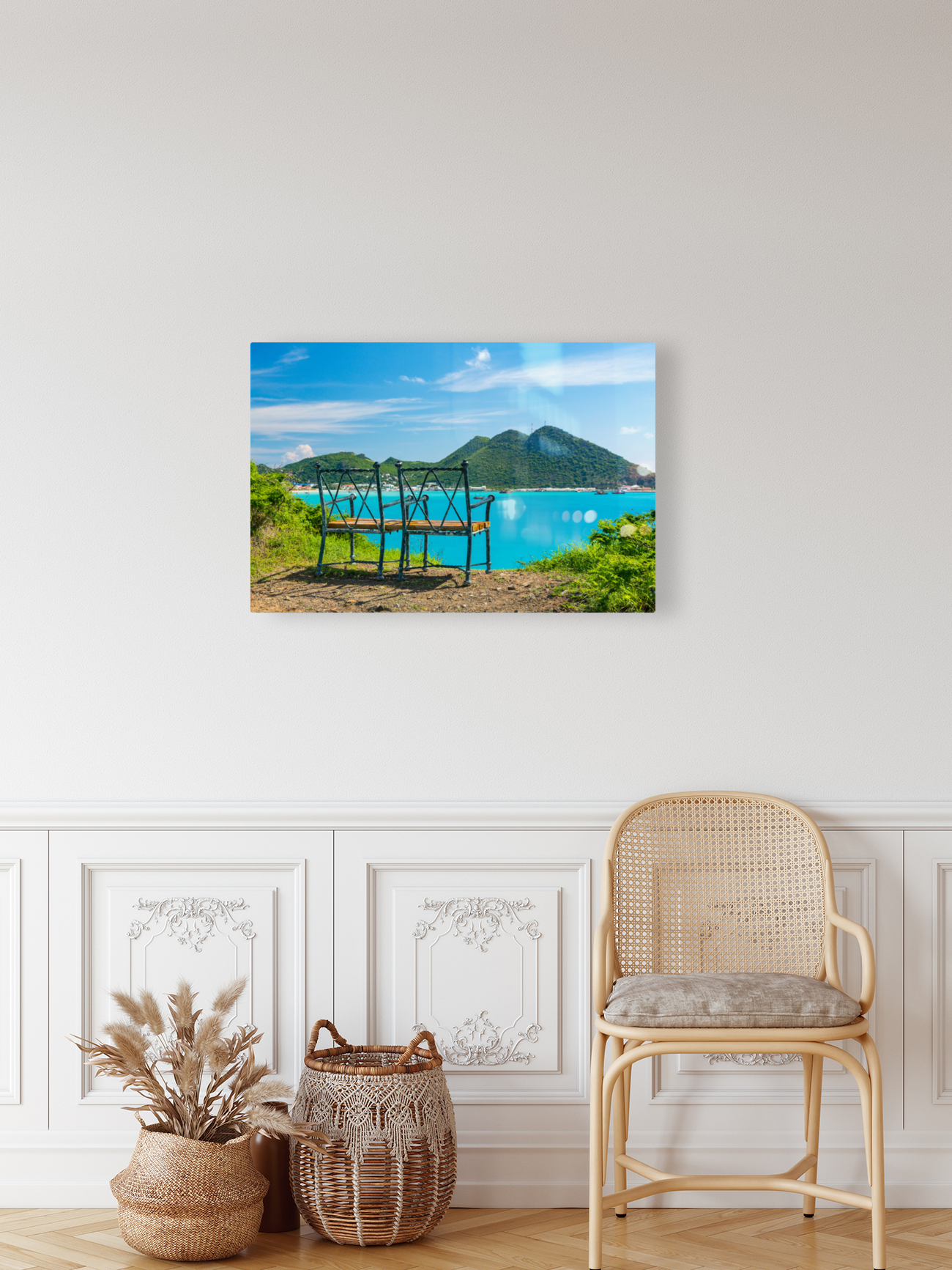 Overview of Philipsburg Sint Maarten Reproduction