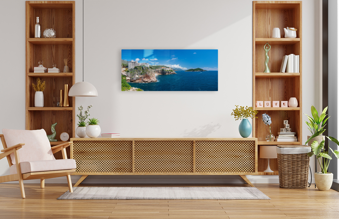 Fort Lawrence and city walls of the old town of Dubrovnik Reproduction