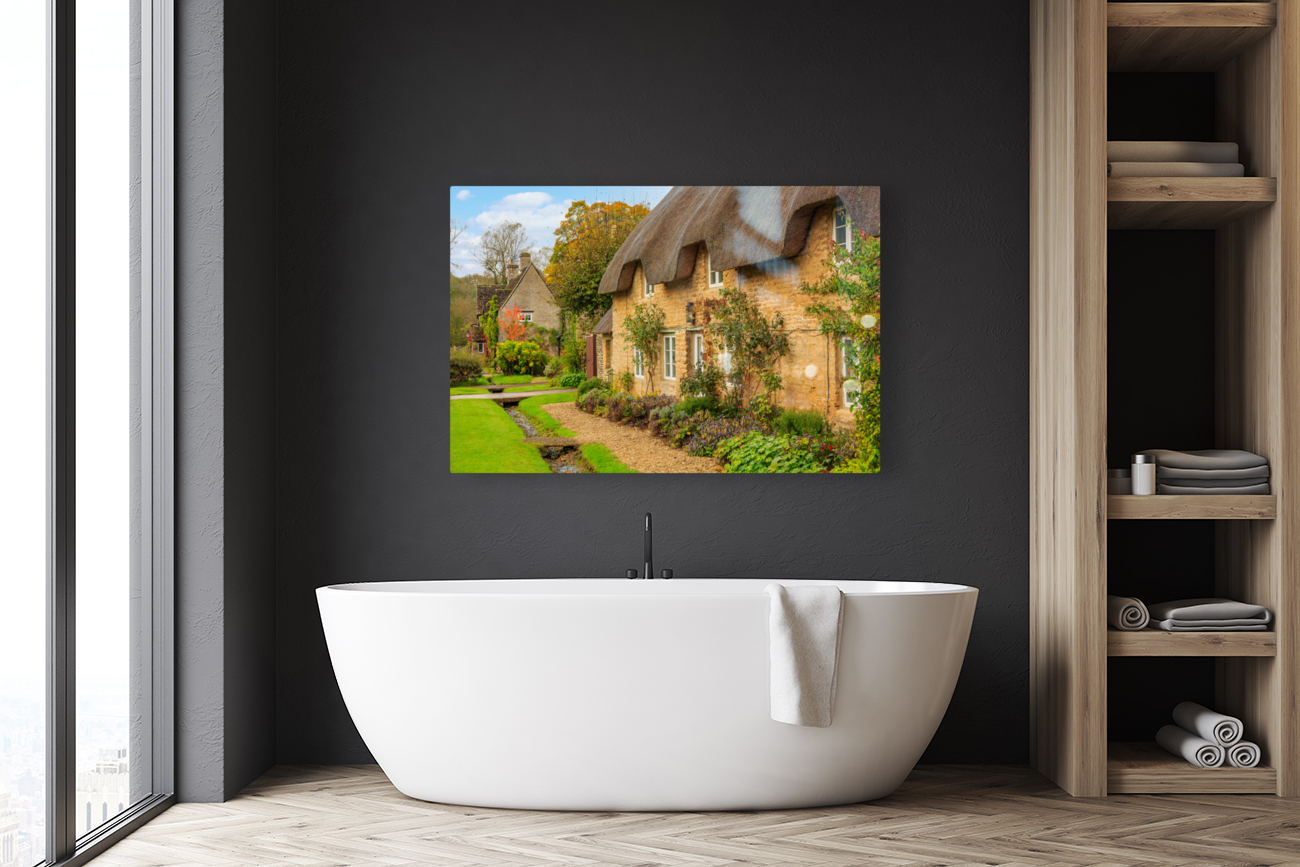 Minster Lovell in Cotswold district of England Reproduction