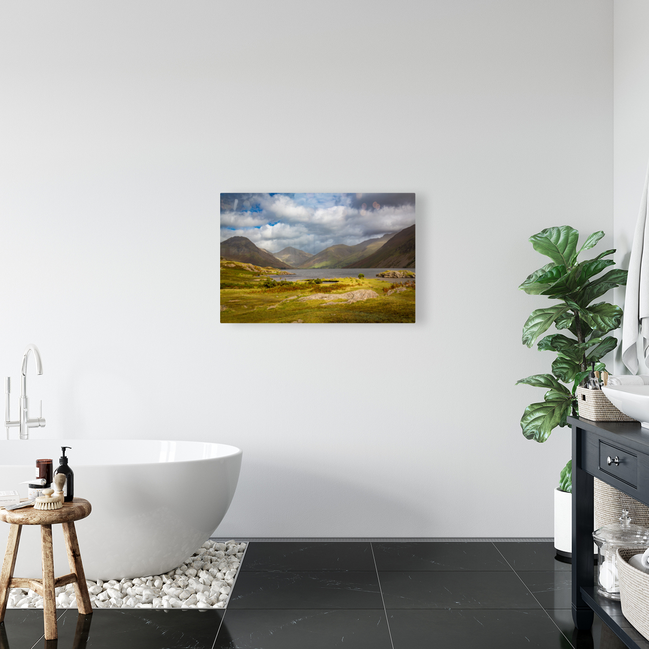 Wast water in english lake district Reproduction