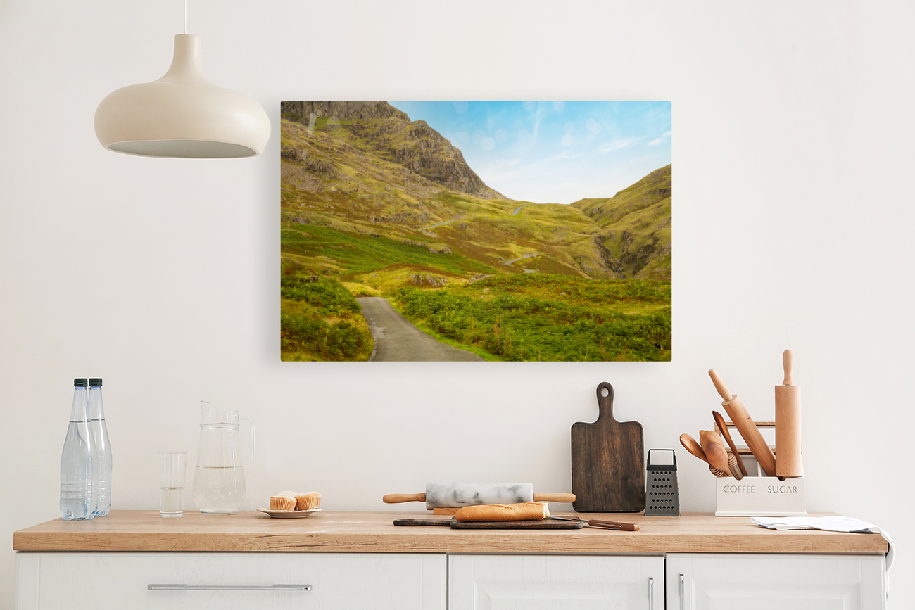 View toward Eskdale from HardKnott Pass Reproduction