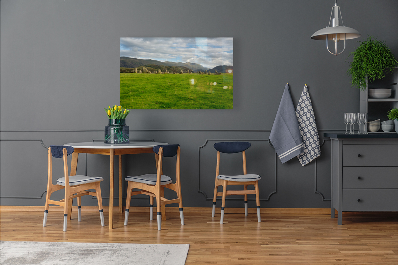 Buttermere panorama in Lake District Reproduction