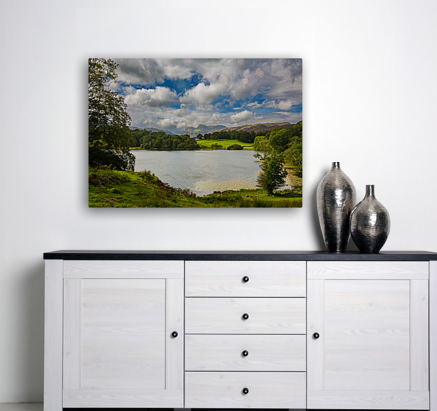 Loughrigg Tarn in Lake District Reproduction
