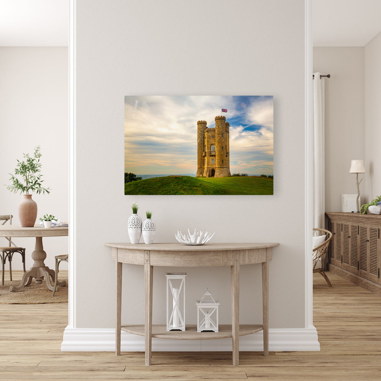 Broadway Tower in Cotswolds England Reproduction