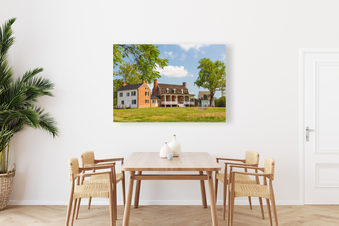 Thomas Stone house Port Tobacco Maryland Reproduction