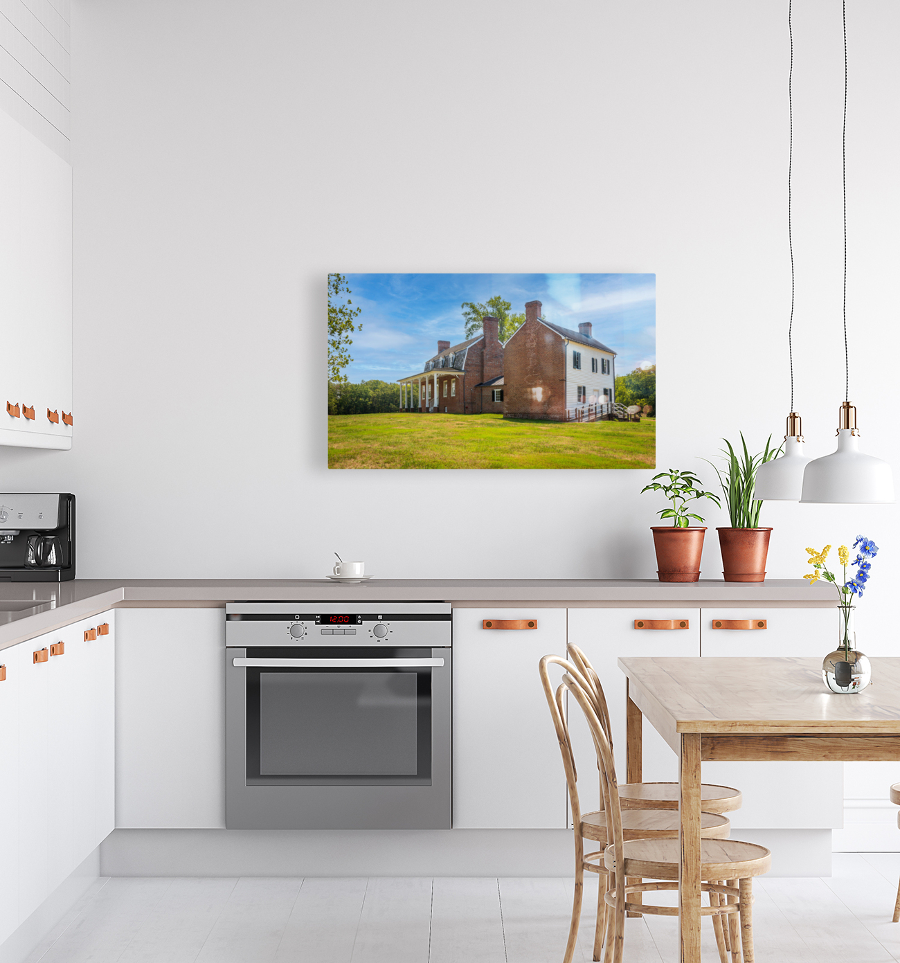 Thomas Stone house Port Tobacco Maryland Reproduction