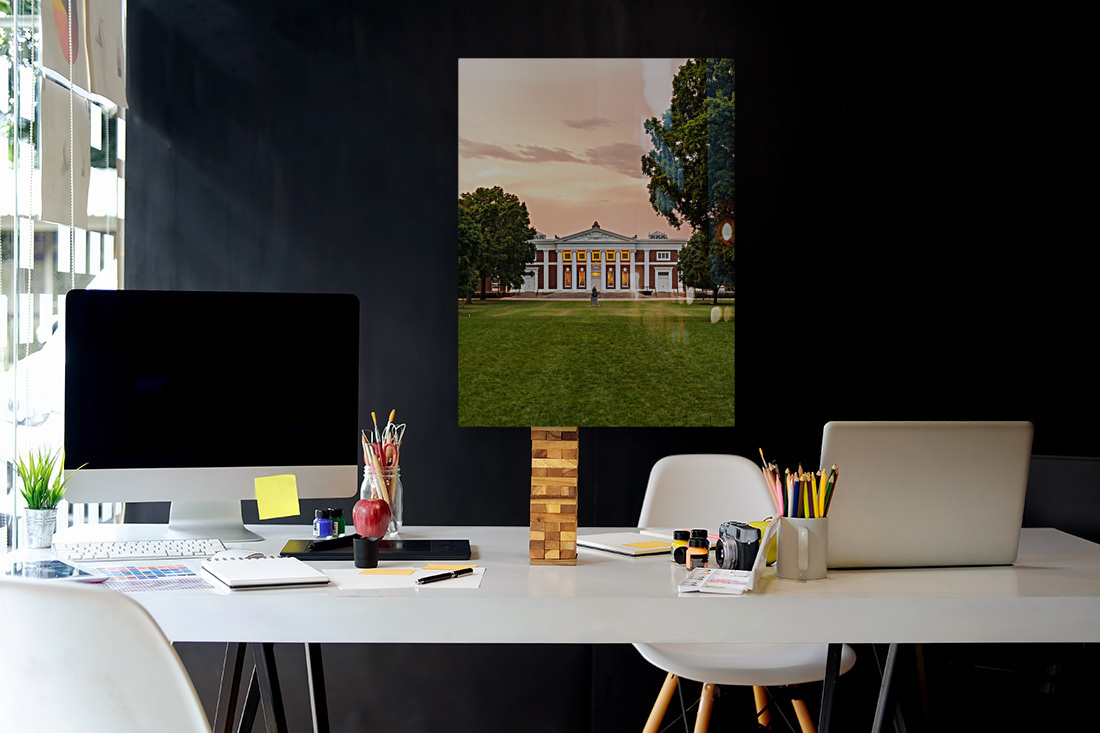 Old Cabell Hall at University of Virginia Reproduction