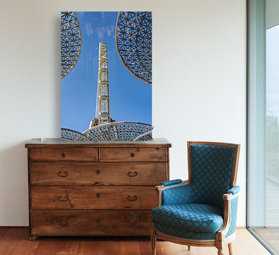 Ain Dubai observation wheel on Bluewaters Island Dubai UAE Reproduction