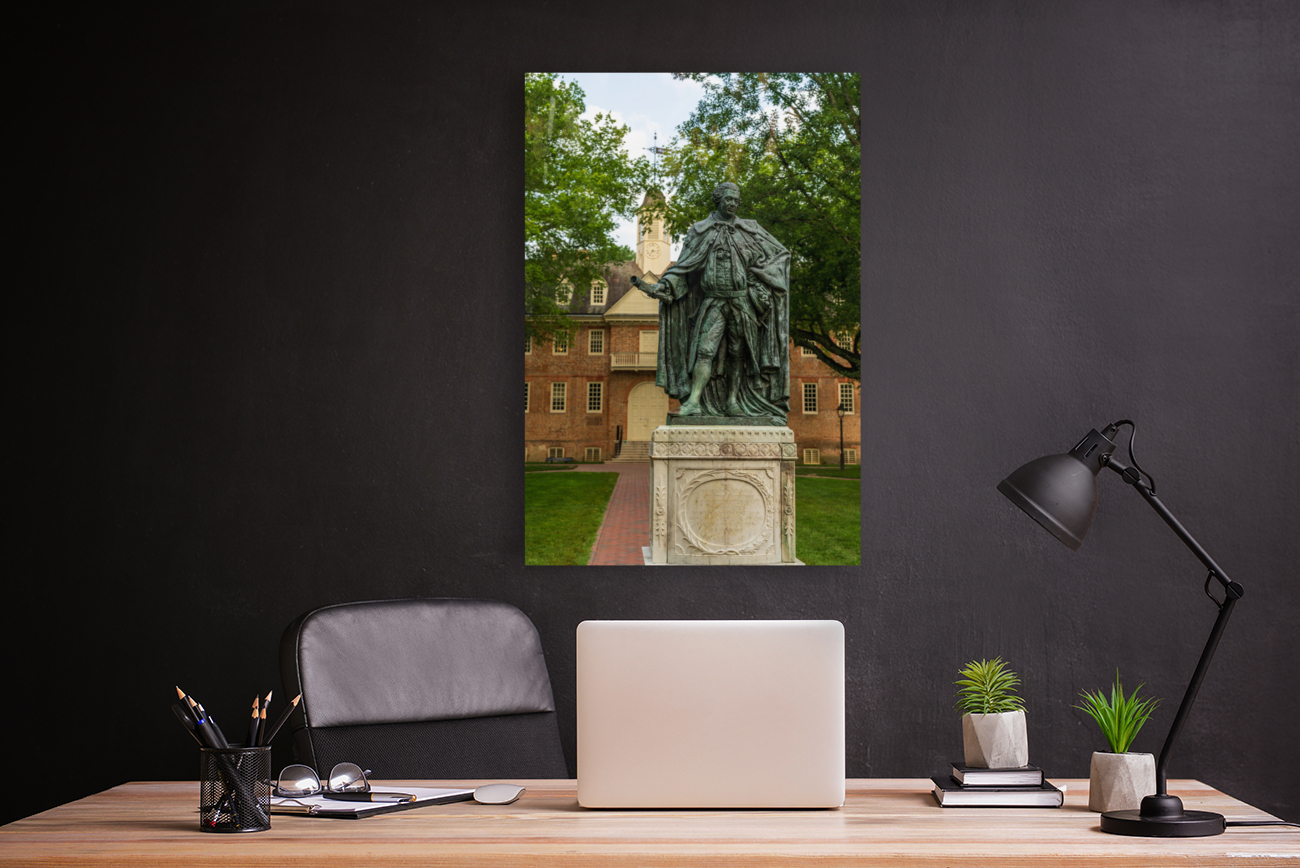 Wren Hall at William and Mary college in Williamsburg Virginia Reproduction