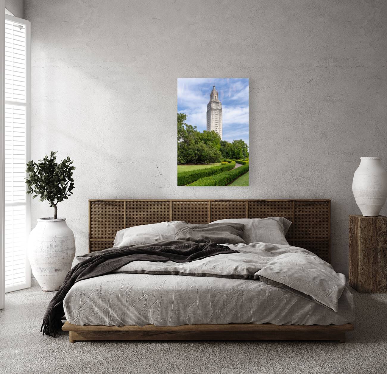 State Capitol building in Baton Rouge Louisiana Reproduction