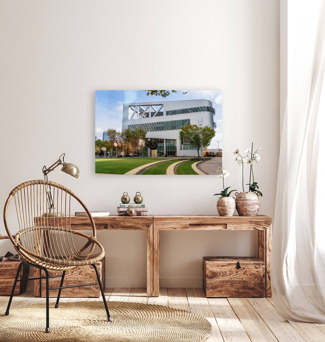 EBRPL - River Center Branch Library in Baton Rouge Louisiana Reproduction